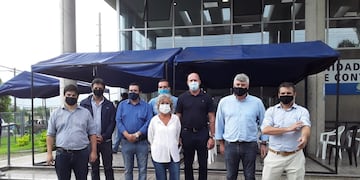 Varios diputados provinciales y nacionales de Formosa acompañaron a los legisladores a su llegada