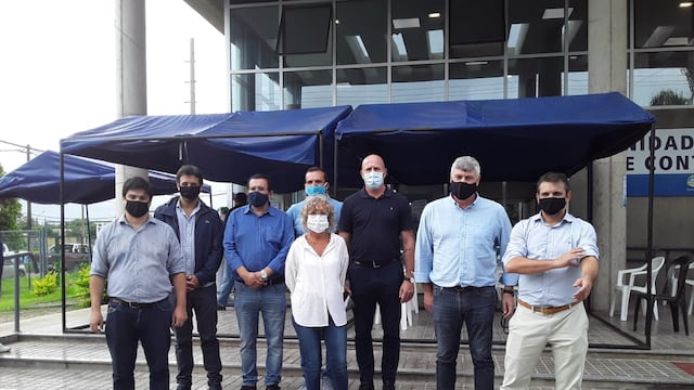 Varios diputados provinciales y nacionales de Formosa acompañaron a los legisladores a su llegada