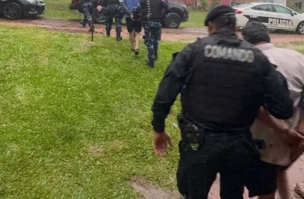 Detuvieron a tres vecinos de Oberá acusados de incendiar la vivienda de un hombre