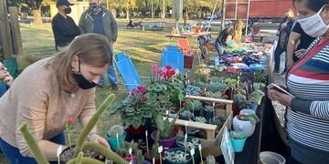 Productos a la venta en la Feria de Pujato