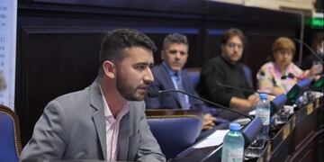El diputado por Libertad Avanza, Nahuel Sotelo.