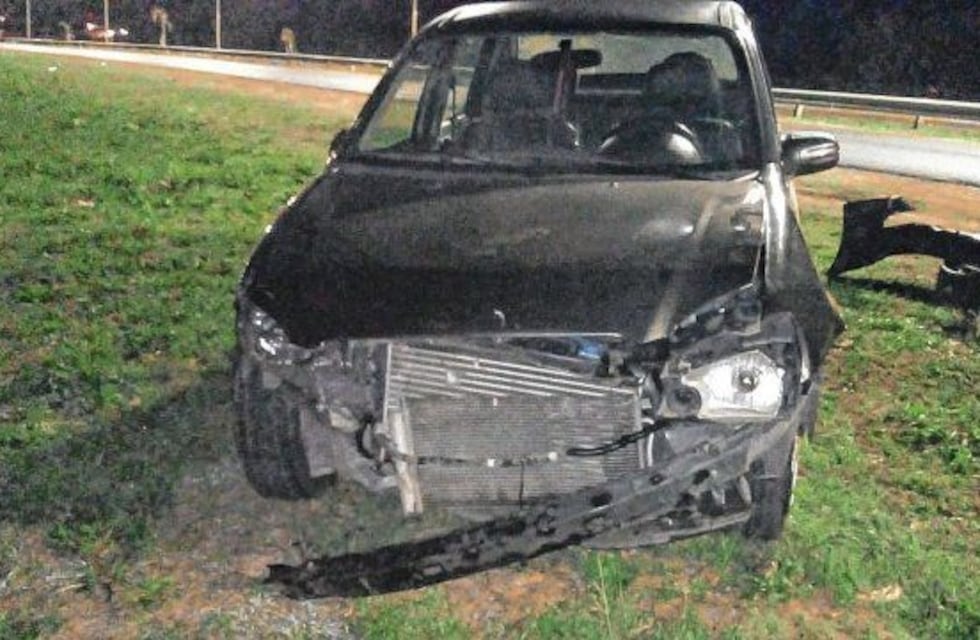 Accidente vial en Paraná: un hombre debió ser hospitalizado