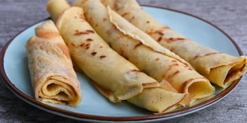 El paso a paso para la receta de panqueques para canelones