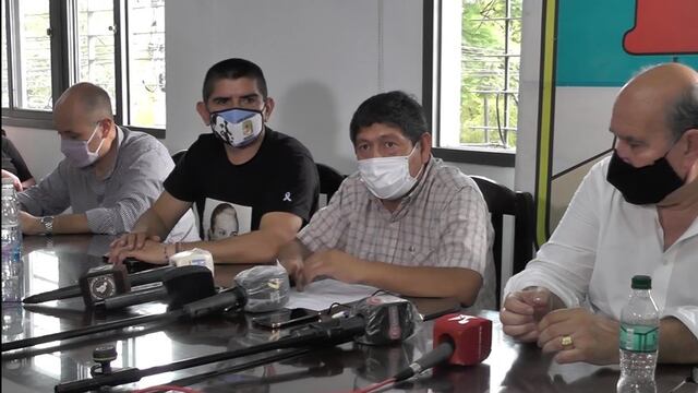 El presidente del Congreso, Nilson Ortega,  y el presidente del Distrito Jujuy del PJ, Rubén Rivarola (derecha), fueron facultados para conformar un frente electoral para los comicios provinciales del 27 de junio.