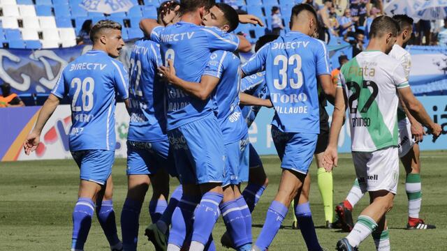 El Tomba del cordobés Diego Flores volvió a la victoria tras la caída en la jornada pasada ante Boca. (@ClubGodoyCruz)