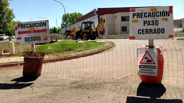 Piden circular con precaución y respetar los desvíos habilitados.