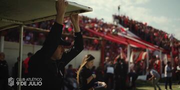 Marcelo "Satanás" Werlen consiguió el ascenso al Federal A con 9 de Julio de Rafaela