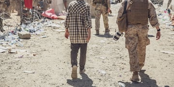 Ejército estadounidense en Kabul (Foto/AP)