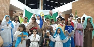 Jardín América: organizan un misa especial para contrarrestar Halloween.