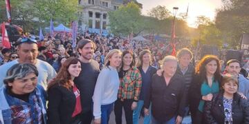 Cierre de campaña del FIT.