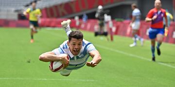 Los Pumas 7s vencieron por 29-19 a Australia en su debut en los Juegos Olímpicos.