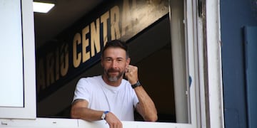 El director técnico elogió la tarea de la Academia en el segundo tiempo ante Defensa y Justicia. (@carcoficial)