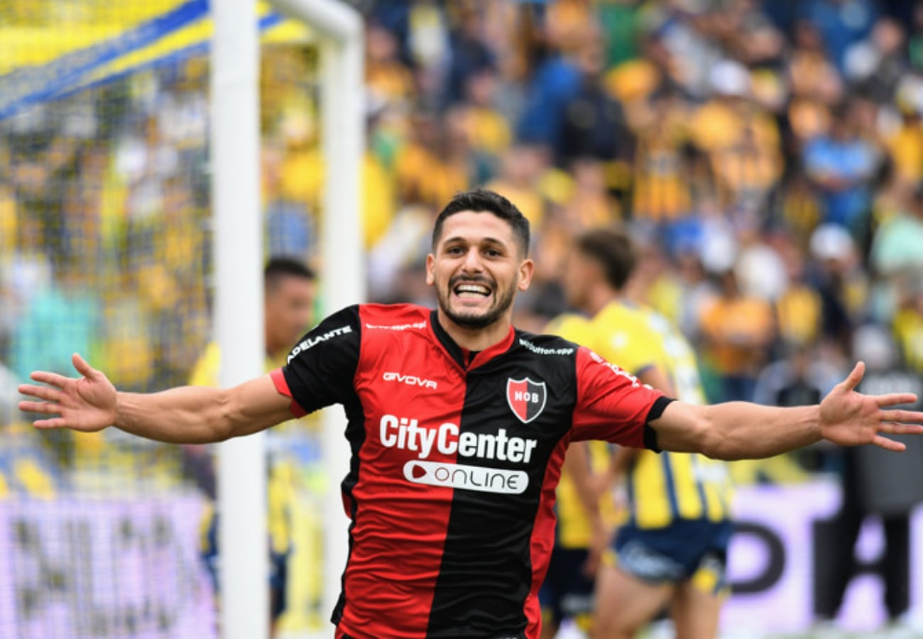 Juan Manuel García, autor del gol en la última victoria de Newell's en un clásico rosarino.