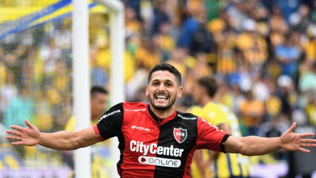 Juan Manuel García, autor del gol en la última victoria de Newell's en un clásico rosarino.