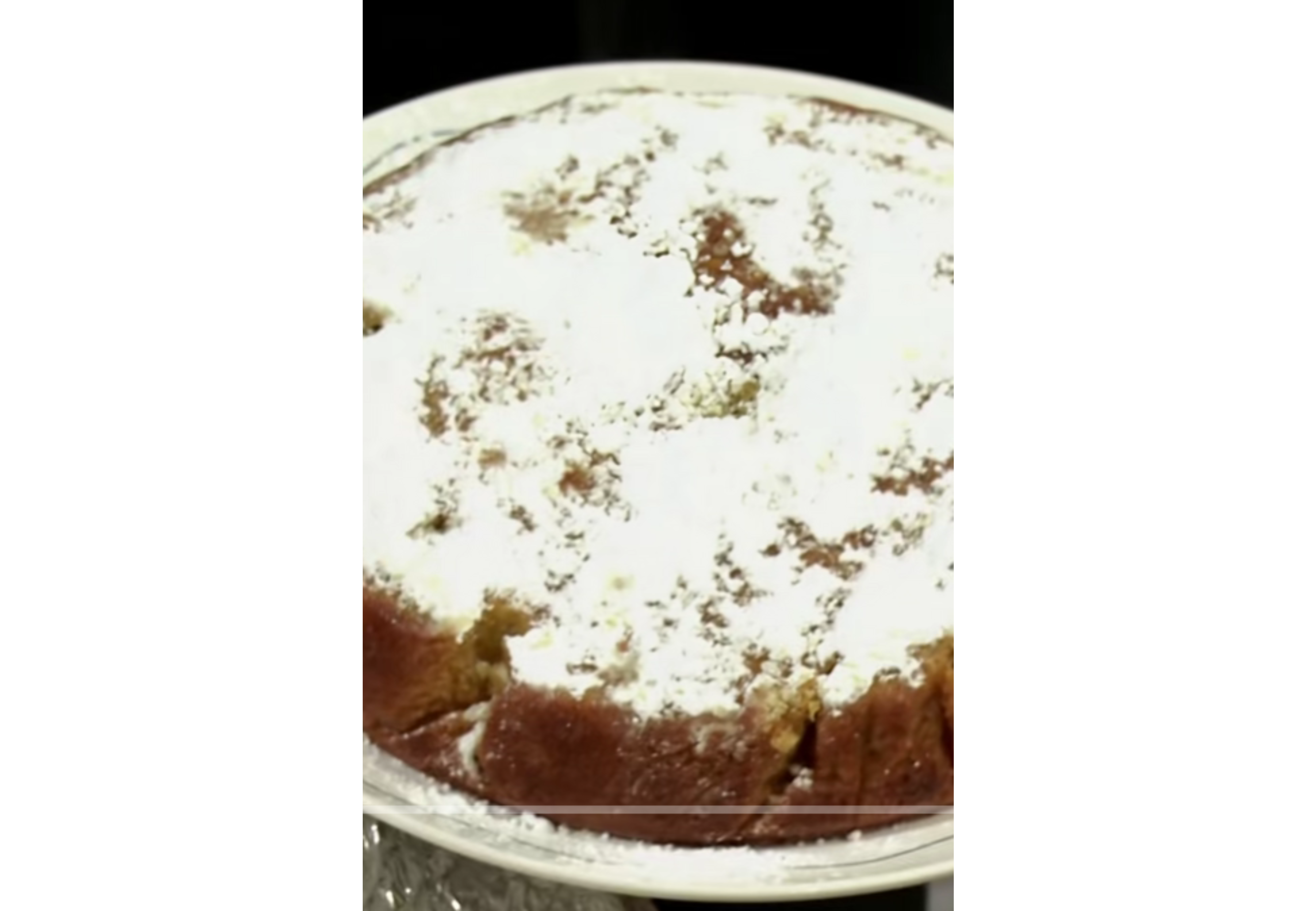 El bizcocho de aceite de oliva que hizo Rosalía.