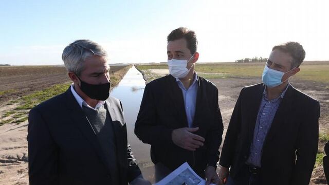 Manuel Calvo presidió la inauguración de estas obras.