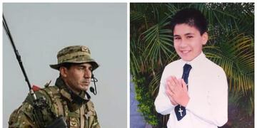 Ángel González y su hijo Mateo perdieron la vida en Ruta 12