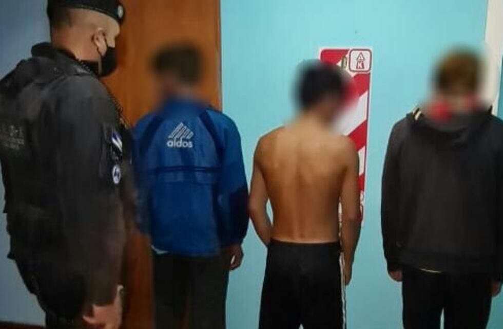 Posadas: fueron detenidos tres jóvenes por robo