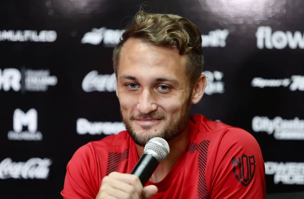 Ángelo Martino se presentó en Newell’s: “Cuando se podía definir, no dudé”