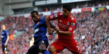 Patrice Evra confesó que le quiso pegar a Luis Suárez en la calle