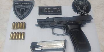 Secuestro de armas de fuego en varios operativos