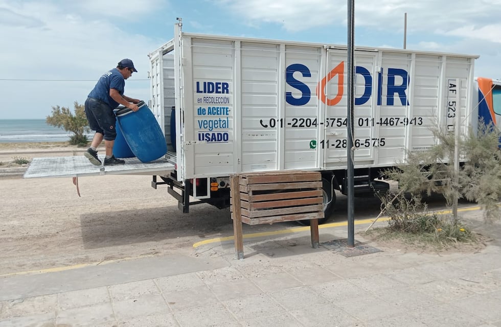 Reciclado de aceite vegetal usado en Tres Arroyos