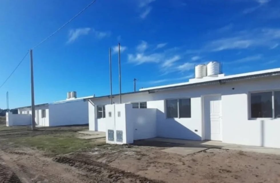 Coronel Dorrego: esperan fecha inaugurar un barrio de 24 viviendas