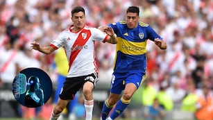 Partido entre Boca y River.