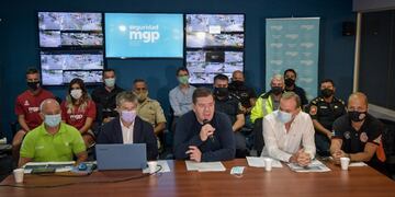 Habrá 7 corredores de control en la ciudad, en accesos a playas y zonas comerciales de gran afluencia de personas.