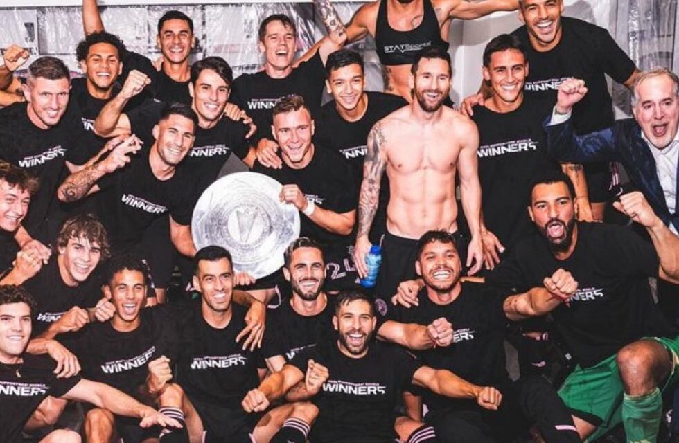 En un partido apasionante y con doblete de Messi, Inter Miami se coronó campeón de la Supporters’ Shield