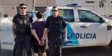 El delincuente se había escapado de la cárcel de Viedma luego de haber golpeado a uno de los guardias.