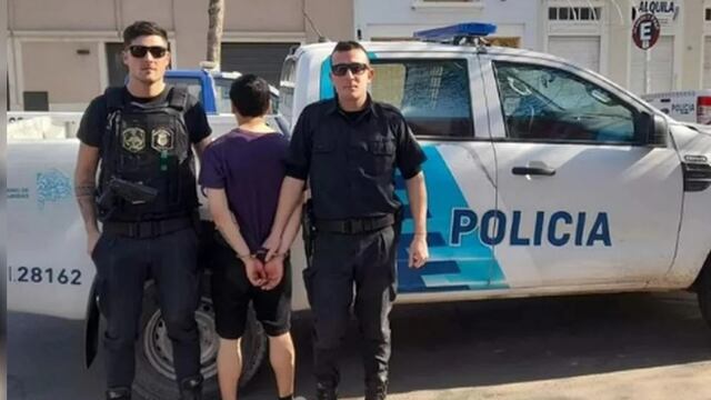 El delincuente se había escapado de la cárcel de Viedma luego de haber golpeado a uno de los guardias.