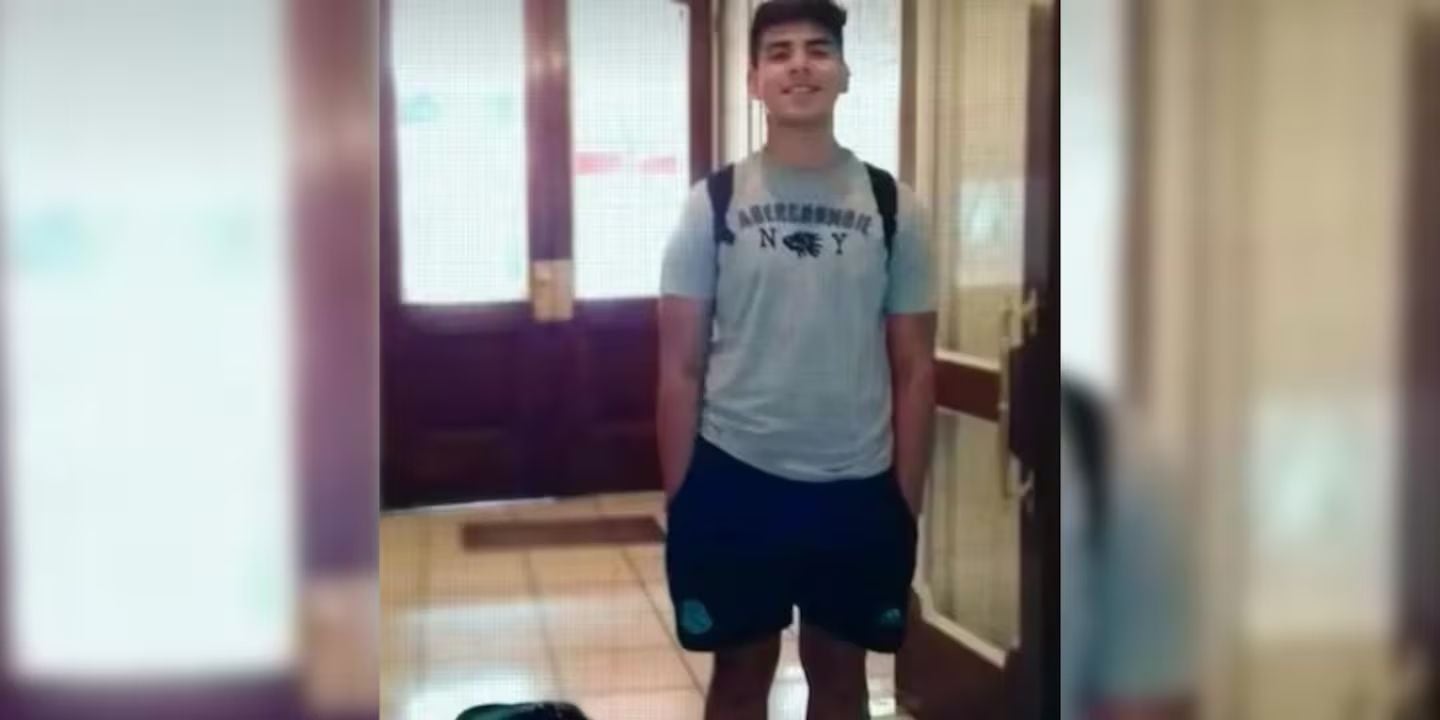 La última foto de la madre de Fernando Báez Sosa a su hijo.