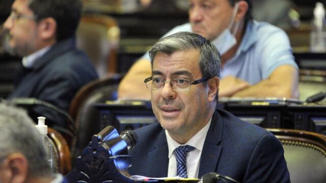 Germán Martínez, el santafesino reemplazante de Máximo Kirchner en la jefatura de bloque del Frente de Todos. (Clarín)