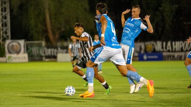 Estudiantes de Río Cuarto lo ganaba en Mendoza y se lo empataron (Prensa Gimnasia de Mendoza).