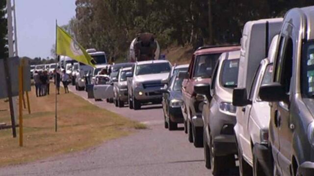 Acceso a Monte Hermoso