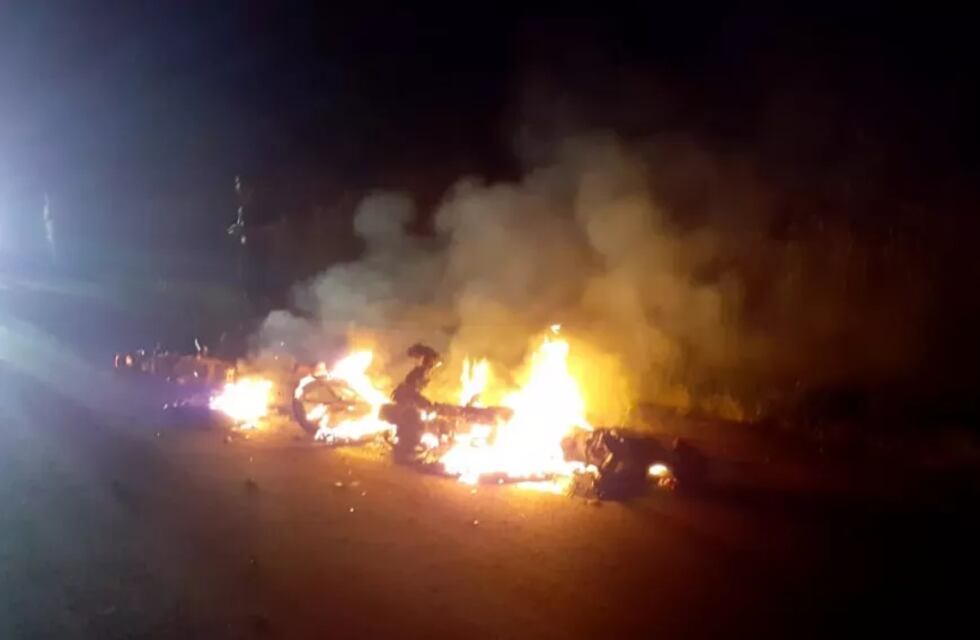 Montecarlo: fallecieron dos motociclistas tras una fuerte colisión