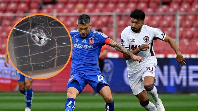 Violenta recepción a Lanús de parte de hincha de U de Chile