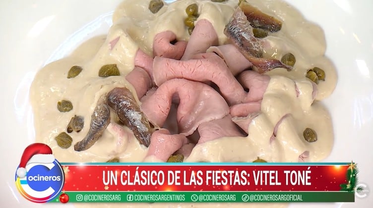 Cómo hacer vitel toné para estas Fiestas: la receta infalible de Fernando Trocca, de Cocineros Argentinos