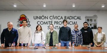 Lucía Gómez en el Plenario Radical