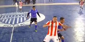 Suspendieron por 10 años al jugador mendocino de futsal que le dio un fuerte codazo a un rival