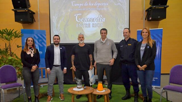 Trabajo en conjunto para que el show de La Renga sea todo un éxito.