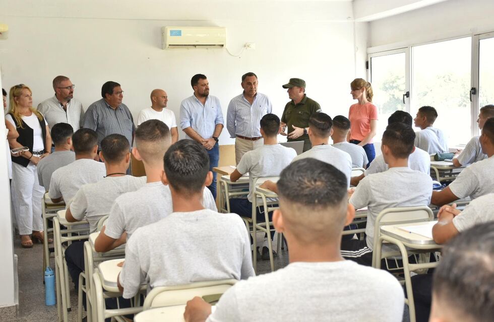 Las inscripciones en la Escuela de Formación de Gendarmes, en Capitán Cáceres