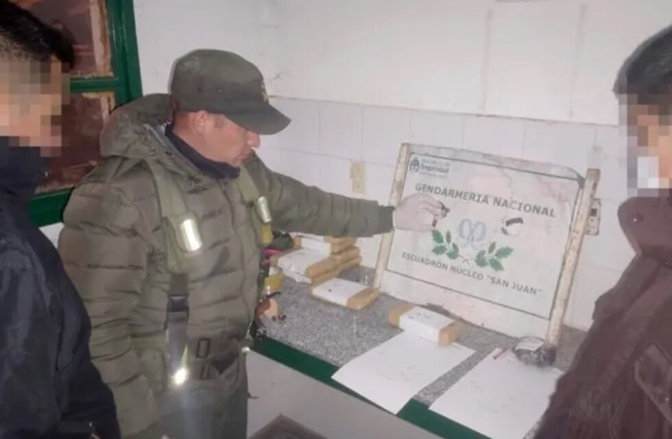 Ingresaban con droga a San Juan y un audio de WhatsApp los delató: quedaron detenidos