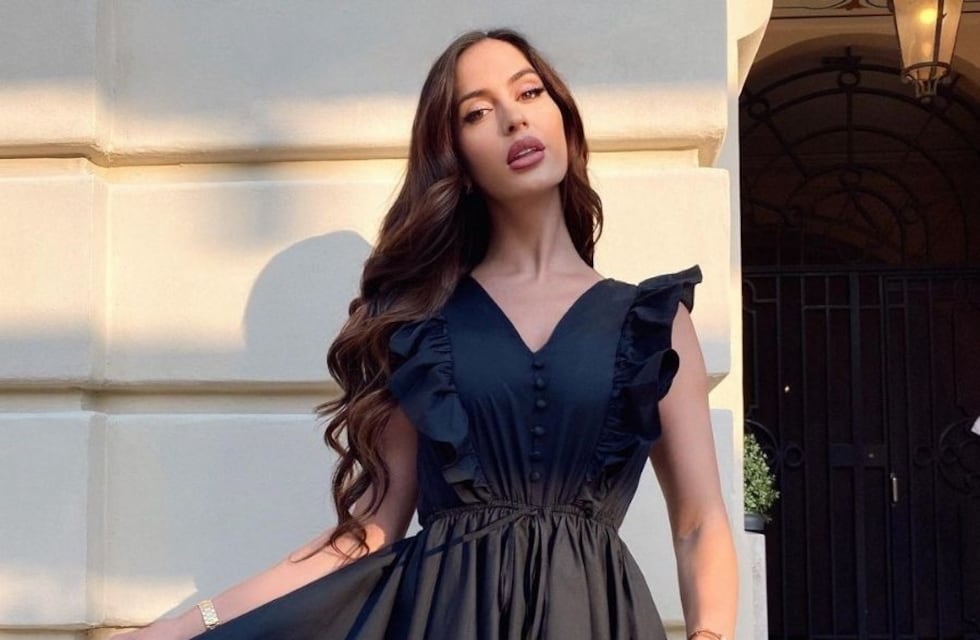 Natalia Barulich, ex de Maluma, cautivó con un conjunto de lencería rosa: “Me imaginaba tú y yo en París”