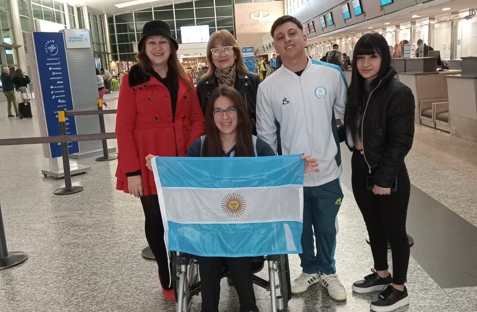 Eli Noriega viaja rumbo al Mundial de Manchester en el Reino Unido para representar a la Argentina