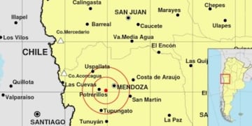 El movimiento fue apenas perceptible por personas en reposo y en edificios de Luján, Godoy Cruz y Ciudad.