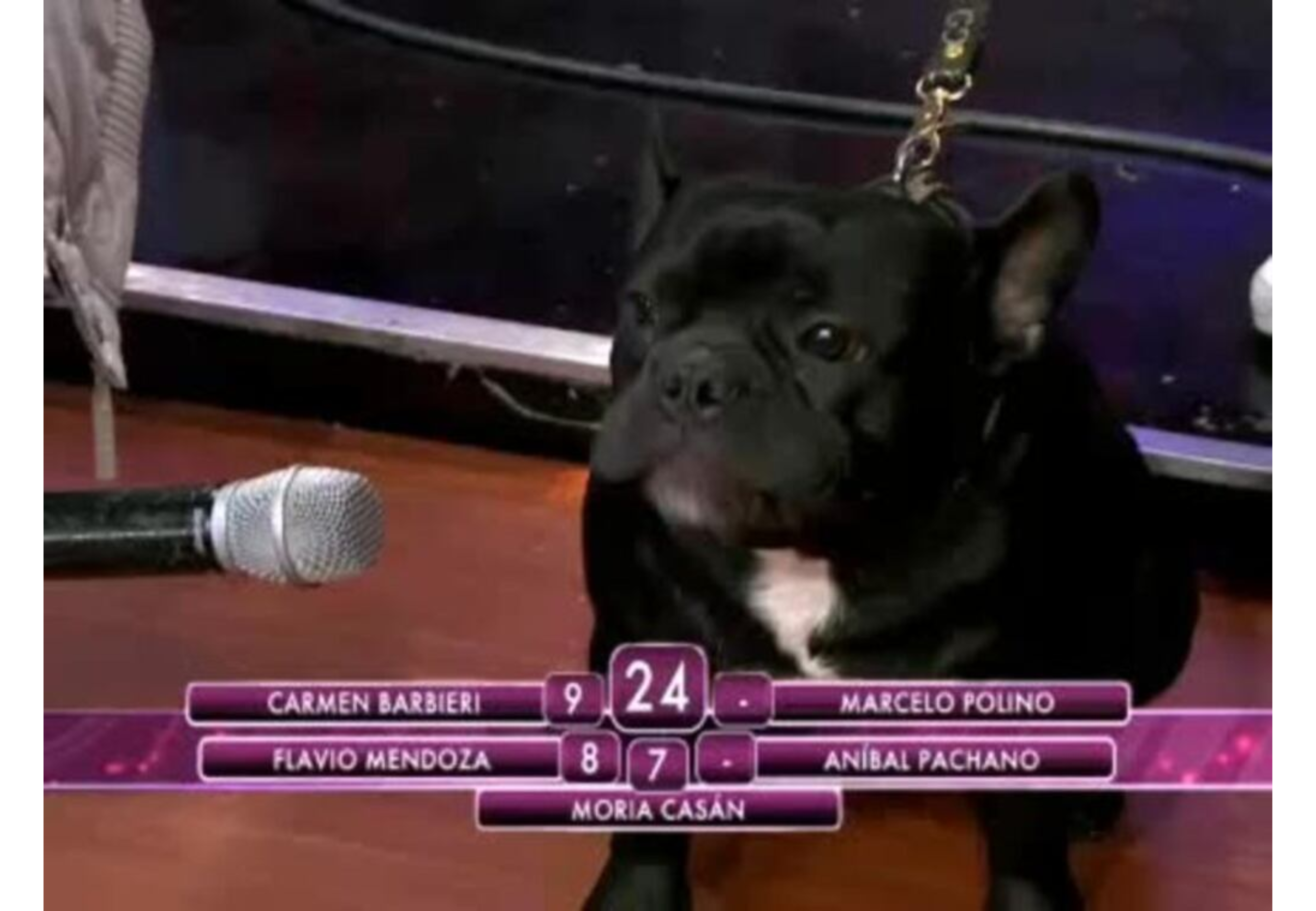 Moro en Bailando por un sueño.