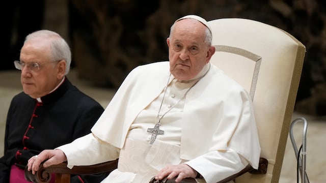 El Papa sostuvo que “el desarme es un deber moral”.