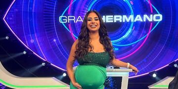 La exparticipante de Gran Hermano está a pocos días de convertirse en madre.